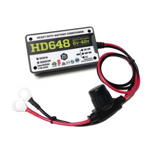 Megapulse HD648 6V/48Volt 2000 Amper Akü Ömrünü Uzatma ve Sülfat/Oksit Çözücü, Önleyici Akü Bakım Cihazı/Desülfatör