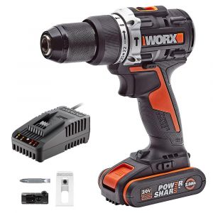 WORX WX352.9C 20Volt/2.0Ah Li-ion Kömürsüz Profesyonel Şarjlı Darbeli Matkap