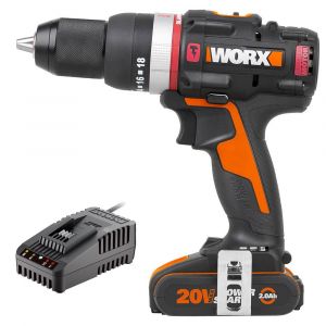 WORX WX-JCR.9C 20Volt/2.0Ah Li-ion Kömürsüz Profesyonel Darbeli Matkap