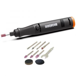 WORX WX739.9 MAKERX 20Volt Kömürsüz Profesyonel Gravür Makinesi + 19 Aksesuar (Akü Dahil Değildir)