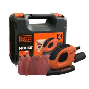 Black+Decker BEW230K 55Watt Mouse™ Çok Amaçlı Zımpara