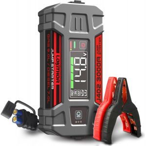 LOKITHOR J402 12V 3000Amp Li-Polimer Akıllı Akü Takviye + Powerbank + Led Lamba