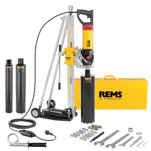 REMS Picus SR Set Simplex 2 62-82-132 Elektrikli ve Elmas Donanımlı Karot Makinası Art-183010+183700+181101