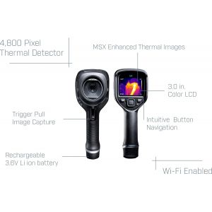 FLIR E4 w/MSX and WiFi Termal Kamera 80 x 60