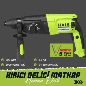 Hais Z1A-2601SRE Kırıcı Delici Matkap