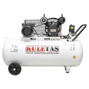 Kuletaş 200 Litre Hava Kompresörü 3 Hp