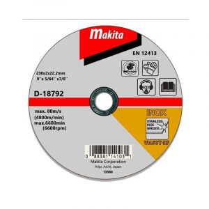 Makita D-18792 Kesme Diski 230x2mm Metal 50 Adet