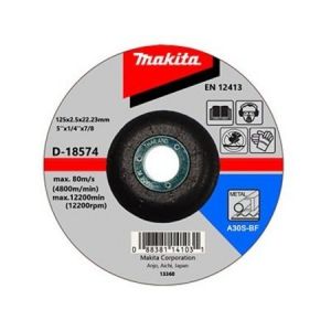 Makita D-18574 Kesme Diski 125x3mm Metal 50 Adet