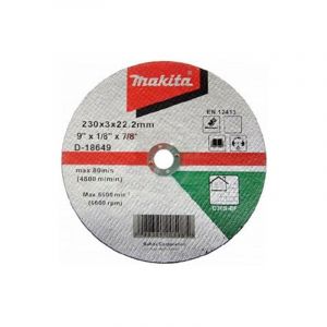 Makita D-18649 Kesme Diski 230x3mm Metal 25 Adet