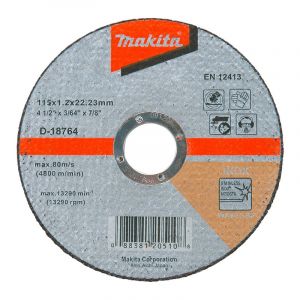 Makita D-18764 Kesme Diski 115x1.2mm Metal 100 Adet