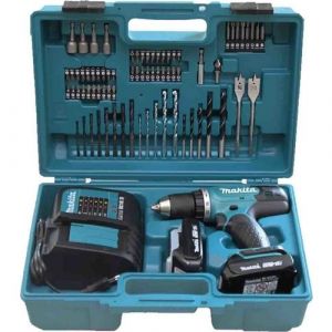 Makita DHP453SYX1 Akülü Vidalama  74 Parça Uç Set 18 V 1.5 Ah Li-İon