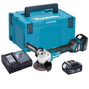 Makita DGA463RTJ Avuç Taşlama 18 V 5.0 Ah Li-ion