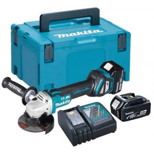 Makita DGA513RTJ Avuç Taşlama 18 V 5.0 Ah Li-ion