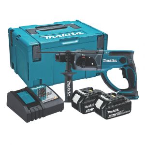 Makita DHR202RTJ Elektropnömatik Akülü Kırıcı Delici 18 V 5.0 Ah Li-ion