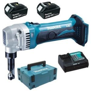 Makita DJN161RFJ Çift Akülü Sac Kesme 18 V 3.0 Ah Li-ion