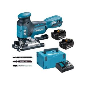 Makita DJV181RFJ Çift Akülü Dekupaj Testere 18 V 3.0 Ah Li-ion