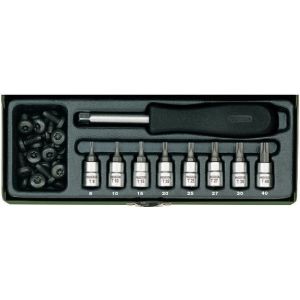 Proxxon 23108 Torx Lokma Anahtar Takımı 9 Parça (1/4')