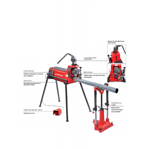 Rothenberger ROGROOVER 1 - 12' YİV AÇMA MAKİNASI No.1500001351