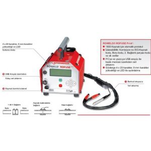 Rothenberger Roweld Rofuse Print Elektrofüzyon Kaynak Makinası 1200 MM No:1500000859