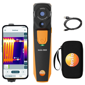 Testo 860i seti - Akıllı Telefonlar İçin Kablosuz Termal Kamera