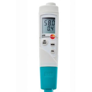 Testo 206 pH1 - Tek Elle Kullanılabilen pH/Sıcaklık Ölçüm Cihazı (pH metre)